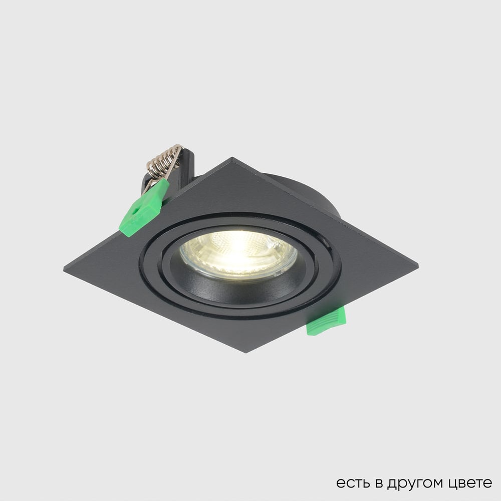Изображение товара Встраиваемый светильник Crystal lux CLT 002C1 BL V2 квадратный черный