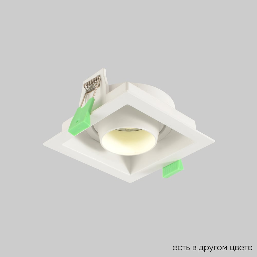 Изображение товара Встраиваемый светильник Crystal lux CLT 069C1 WH 50 Вт современный дизайн белый алюминий