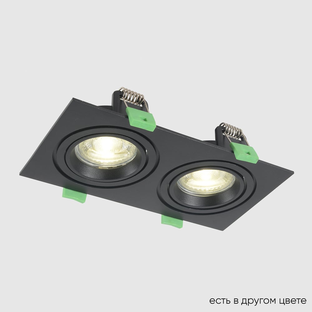 Изображение товара Встраиваемый светильник Crystal lux CLT 002C2 BL V2 черный