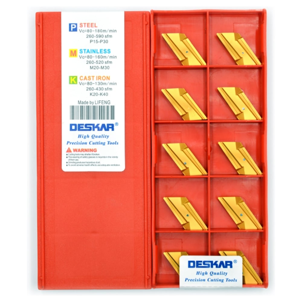 Изображение товара Пластина для точения DESKAR KNUX160405L 11 LF6028 10шт