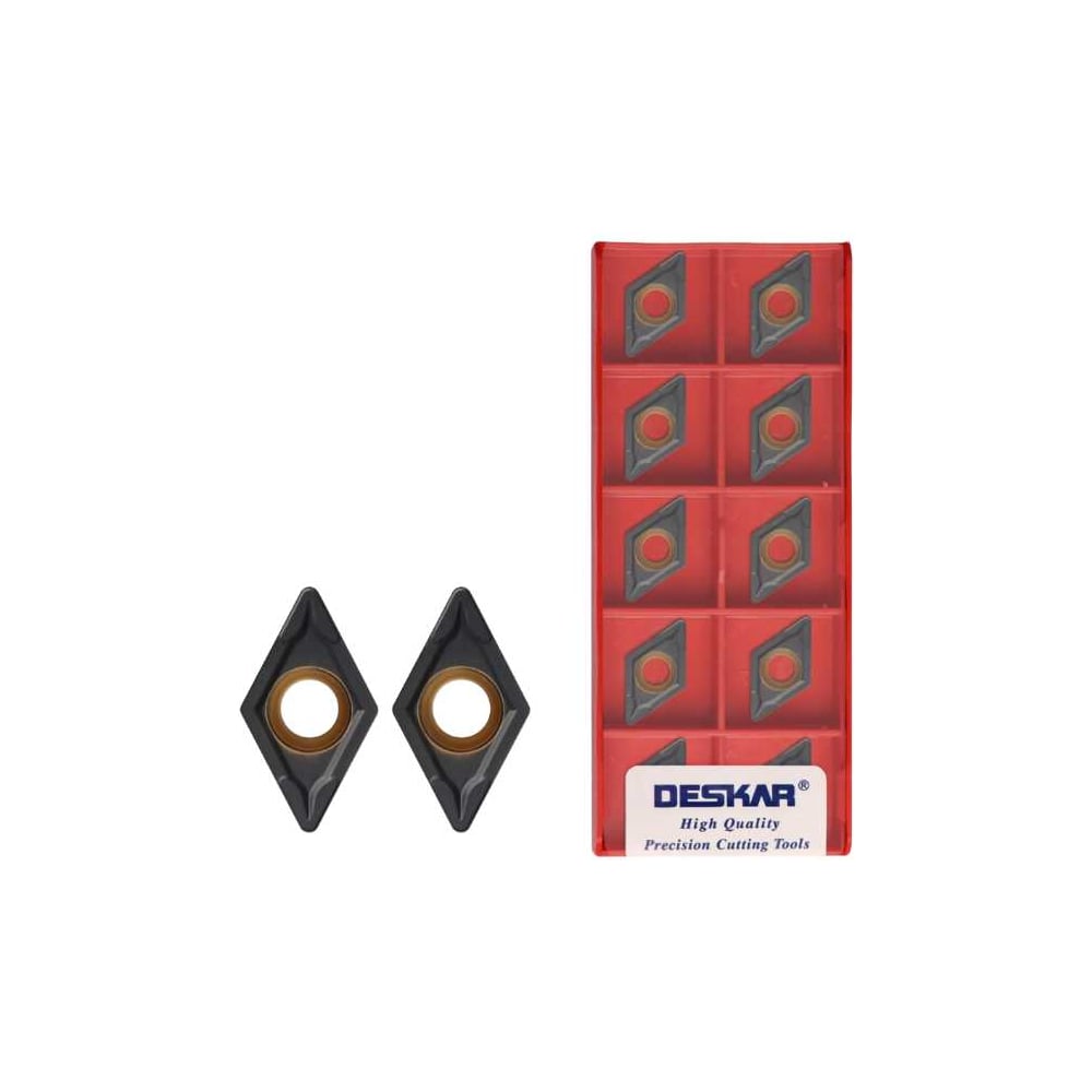 Изображение товара Пластина для точения DESKAR DCMT11T308 LF3018 10 шт высокое качество