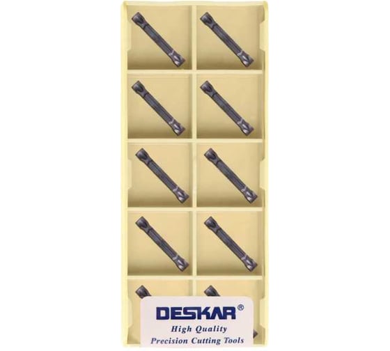 Изображение товара Пластина отрезная, канавочная DESKAR MGMN400 J LF6018 10 шт 00-00052727