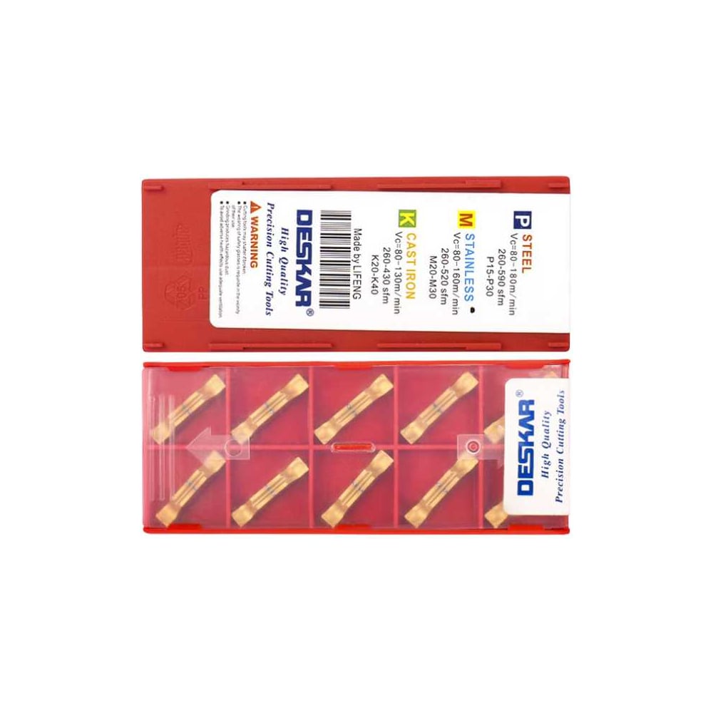 Изображение товара Пластина отрезная канавочная DESKAR MGMN400 F LF6028 10 шт