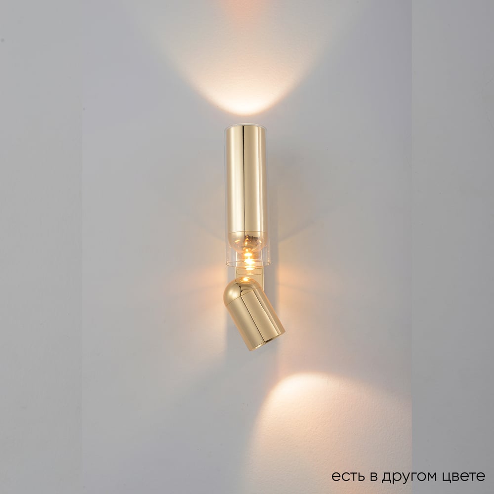 Изображение товара Настенный светильник Crystal lux VENTO AP15W LED GOLD с золотой отделкой