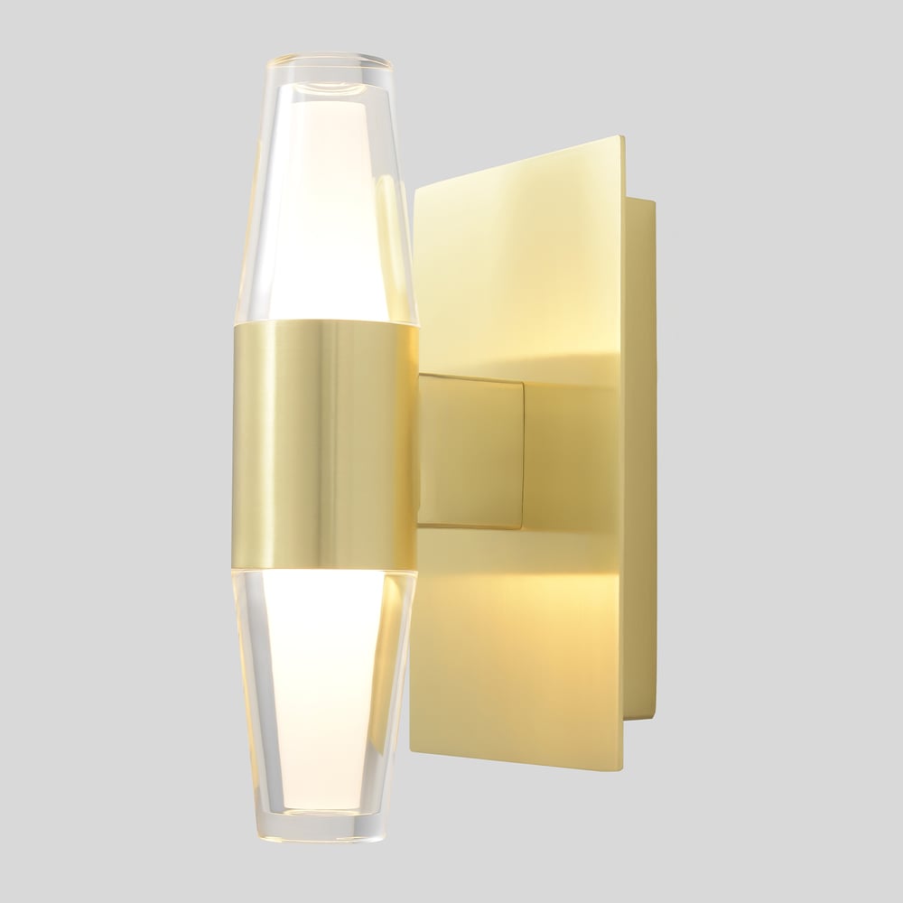 Изображение товара Настенный светильник Crystal lux DOROTEA AP1 GOLD с двумя лампами