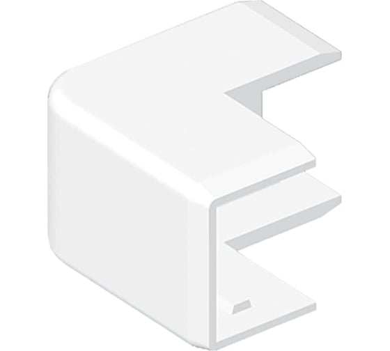 Изображение товара Внешний угол на 90 градусов KOPOS LHD 25X20, цвет белый, комплект 10 штук 8916_HB