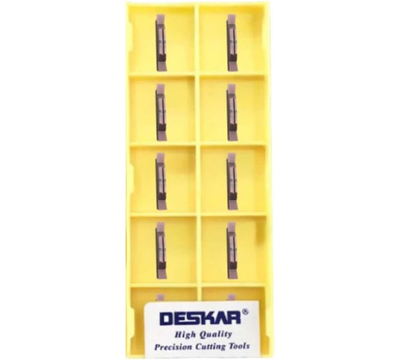 Изображение товара Пластина отрезная, канавочная DESKAR MGGN500 JV LF6018 10 шт 00-00052758