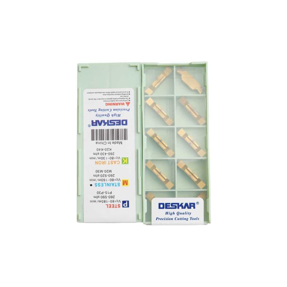 Изображение товара Отрезные канавочные пластины DESKAR MGGN250 JV LF6028 10 шт