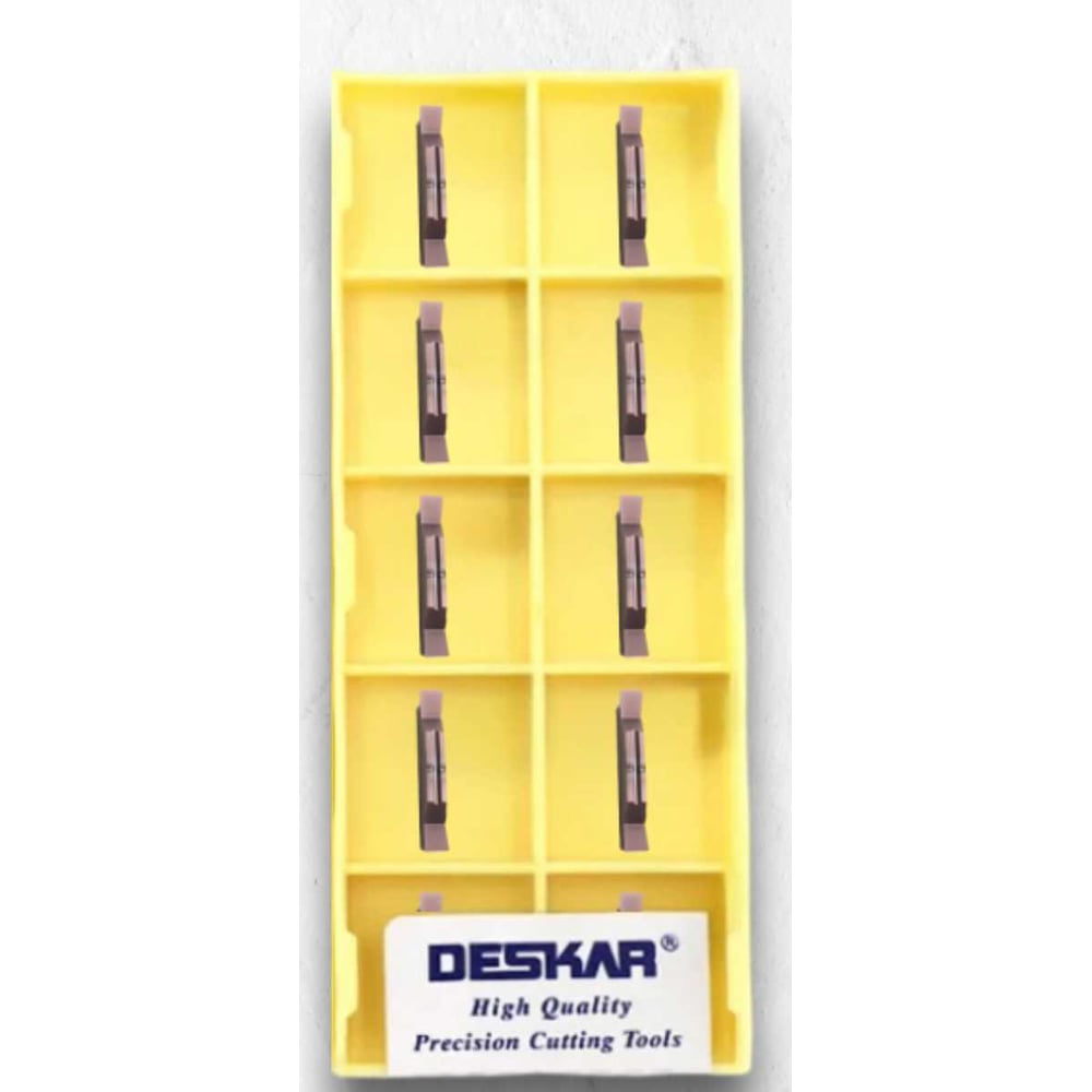 Изображение товара Пластина отрезная, канавочная DESKAR MGGN200 JV LF6018 10 шт 00-00052734