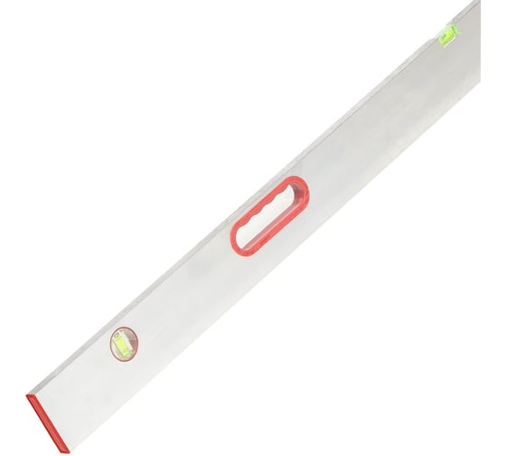 Изображение товара Правило строительное BARTEX 2 м, 2 глазка, 2 ручки, алюминий, с уровнем 100205200 315978