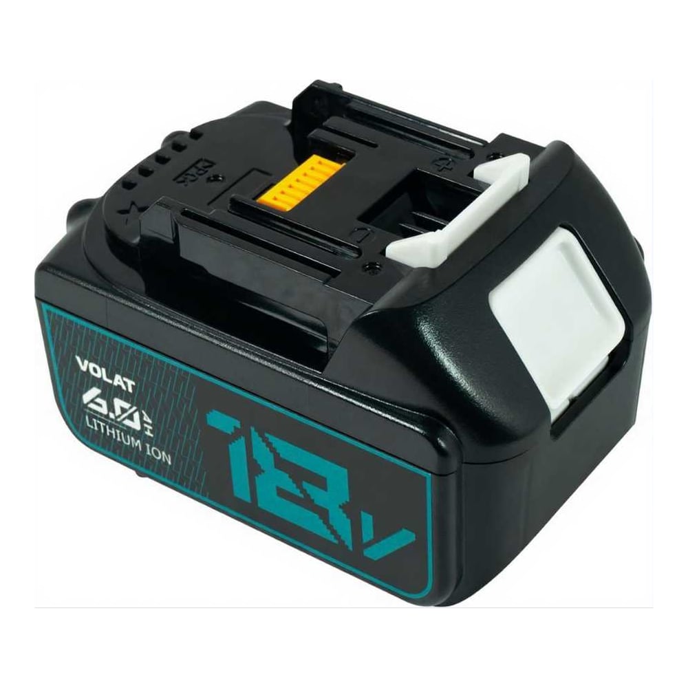 Изображение товара Аккумуляторная батарея VOLAT 18V 6.0AH для Makita с индикатором заряда
