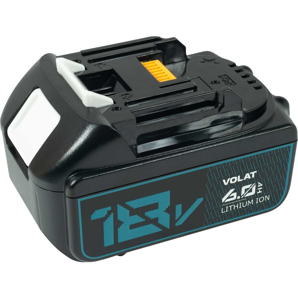 Изображение товара Аккумуляторная батарея VOLAT 18V 6.0AH для Makita с индикатором заряда