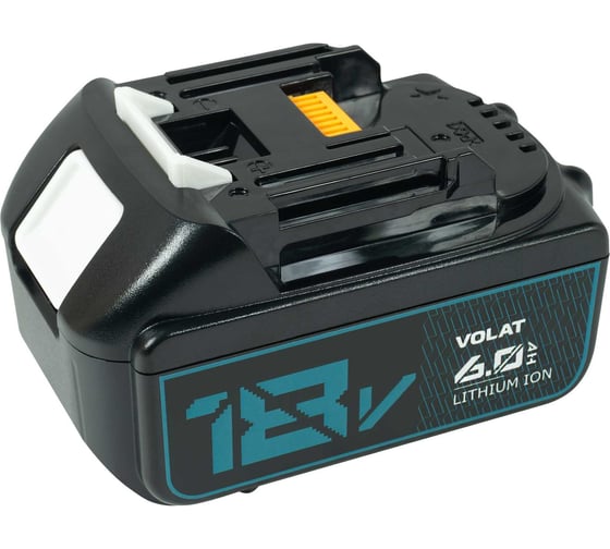 Изображение товара Аккумуляторная батарея VOLAT 18.0V 6.0AH (Li-ion) MAK-BL1850LED VT-MAK-BL1850LED-6