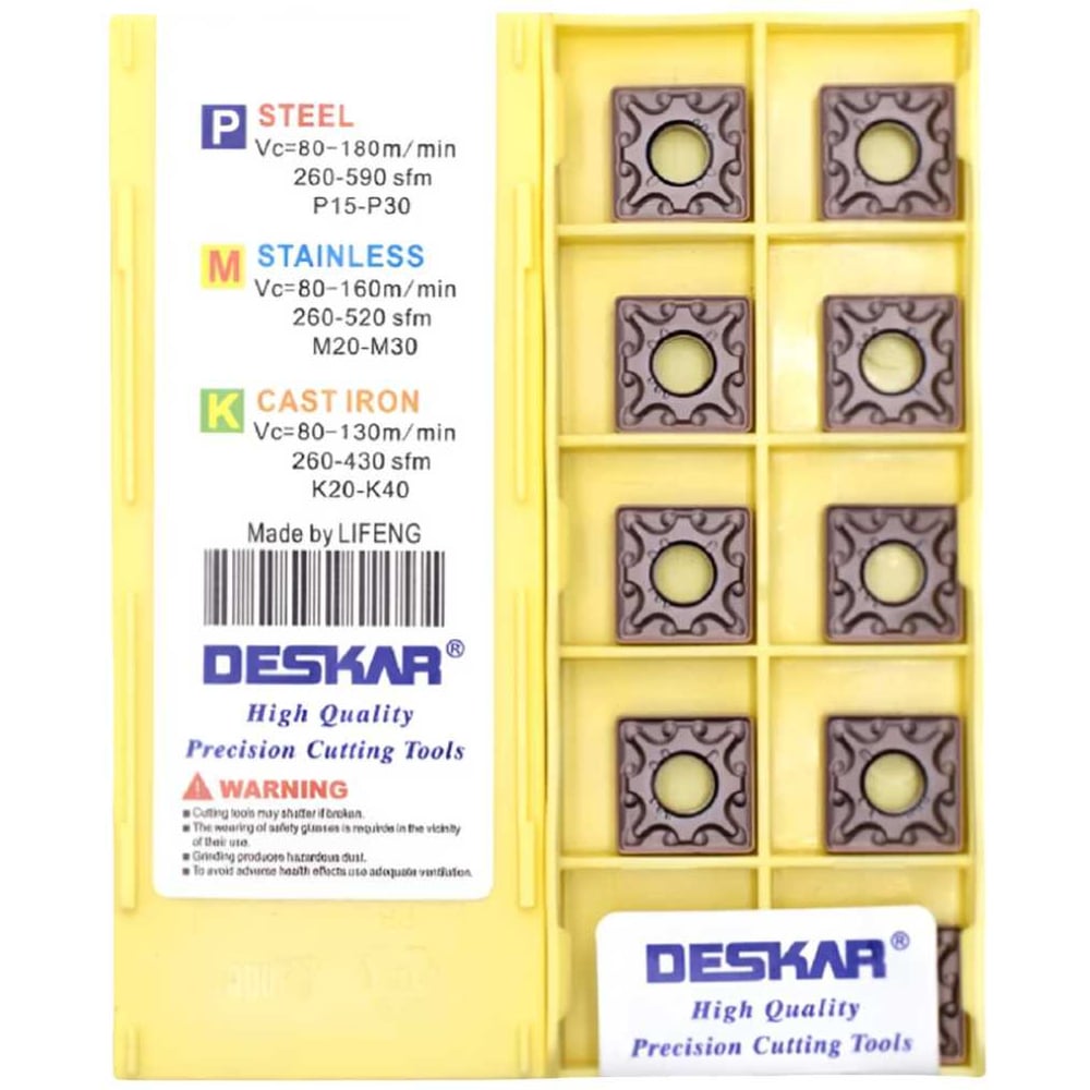 Изображение товара Пластина для точения DESKAR SNMG120408 MA LF6018S 10 шт