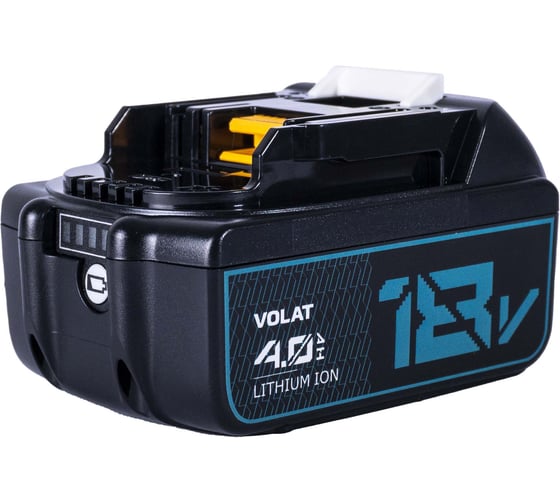 Изображение товара Аккумуляторная батарея VOLAT 18.0V 4.0AH (Li-ion) MAK-BL1850LED VT-MAK-BL1850LED-4