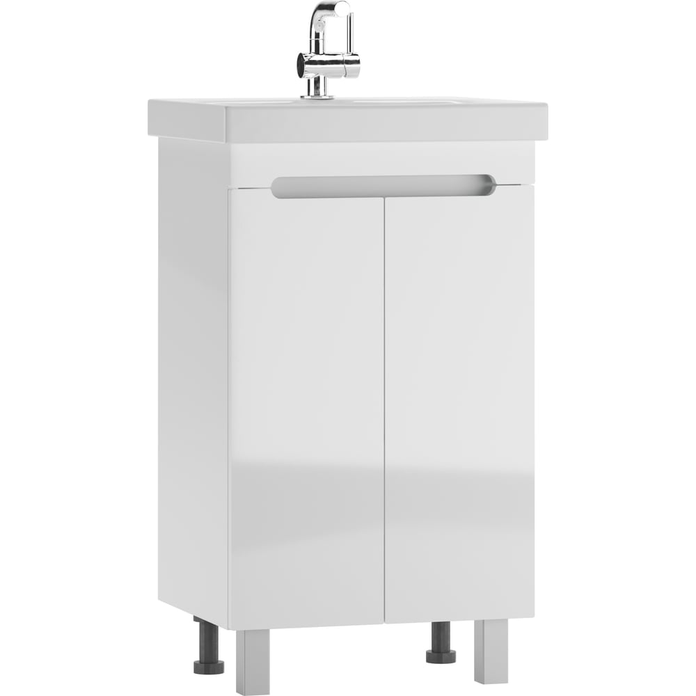 Изображение товара Тумба под умывальник Айсберг Como 50 Аура без ящика