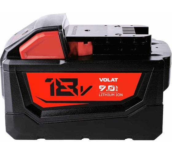 Изображение товара Аккумуляторная батарея VOLAT 18.0V 9.0Ah (Li-ion) MIL-M18 VT-MIL-M18-18.0V9.0AH
