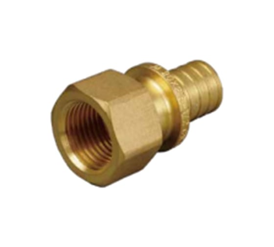 Изображение товара Аксиальная муфта переходная RITABLE с внутренней резьбой, латунь, 16*1/2 (упак - 5 шт.) 110174041612