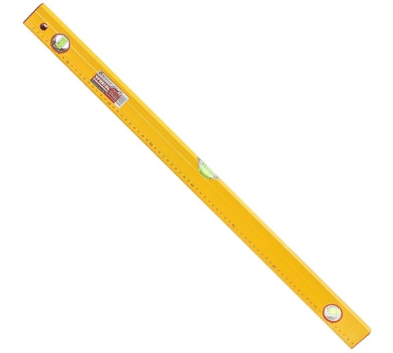 Изображение товара Уровень BARTEX алюминий, 800 мм, 3 глазка, линейка, желтый, HJ-88D 139761
