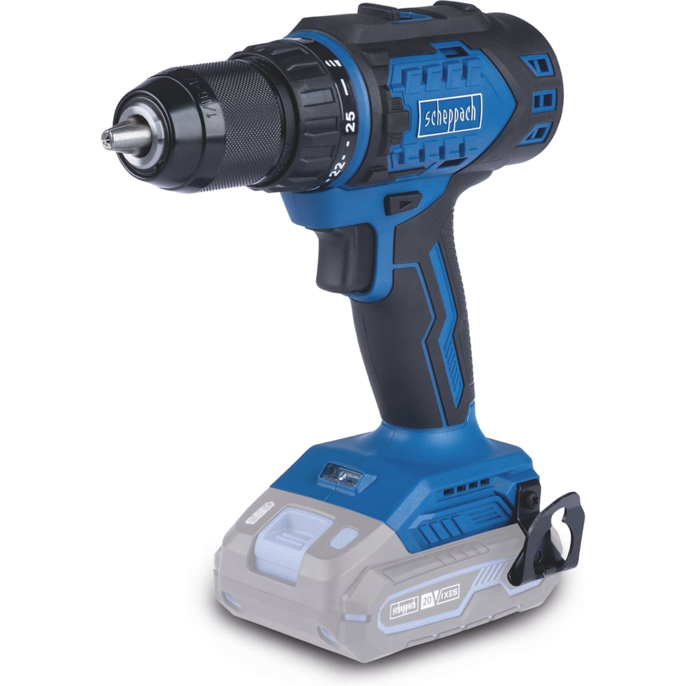 Изображение товара Аккумуляторная дрель Scheppach BC-DD60-X мощная и легкая для домашнего использования