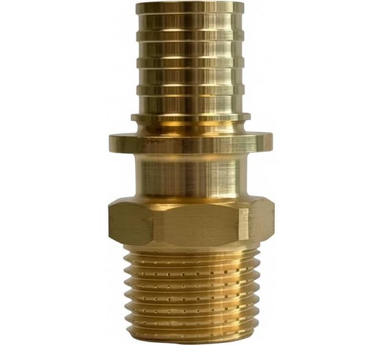 Изображение товара Аксиальная муфта переходная RITABLE с наружной резьбой, латунь, 25*1 110173042501