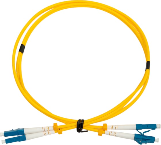 Изображение товара Оптический патч-корд IEK ITK SM, 9/125 OS2, LC/UPC-LC/UPC, Duplex, 1м FPC09-LCU-LCU-C2L-1M