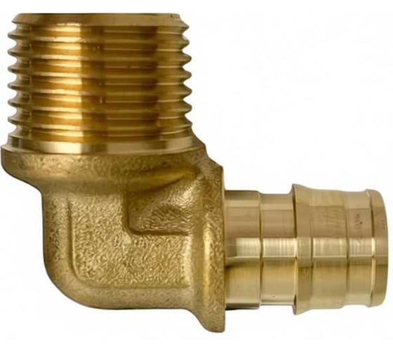 Изображение товара Аксиальный угольник RITABLE с наружной резьбой, латунь, 25*1 110175042501