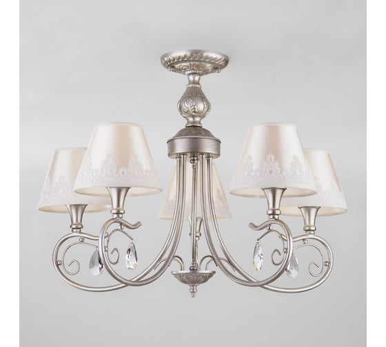 Изображение товара Подвесной светильник Eurosvet 60069 5 серебро 00000083400