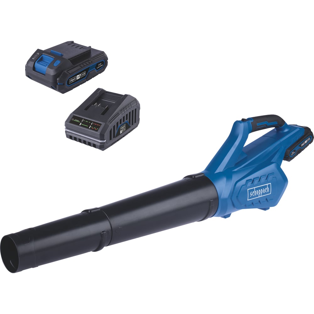Изображение товара Аккумуляторная воздуходувка Scheppach C-BL700-X 20 В с аккумулятором и зарядным
