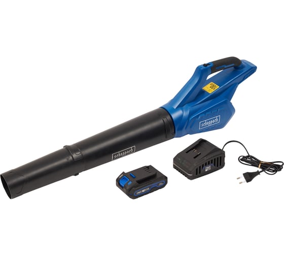 Изображение товара Аккумуляторная воздуходувка - сет с АКБ 2 А*ч и ЗУ 2.4 А C-BL700-X Scheppach 5912104400