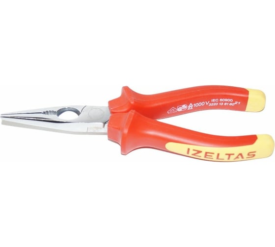 Изображение товара Диэлектрические узкогубцы IZELTAS 1000V 160 мм 3220136160