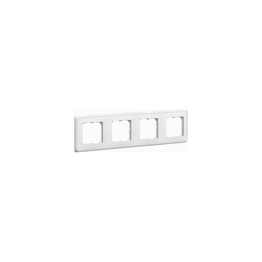 Изображение товара Рамка Legrand Cariva DIY 4 поста белая 695992 для установки