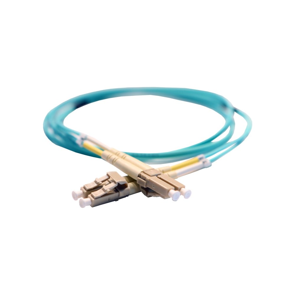 Изображение товара Оптоволоконный патч-корд Legrand OM3 LC/LC 3 метра морская волна