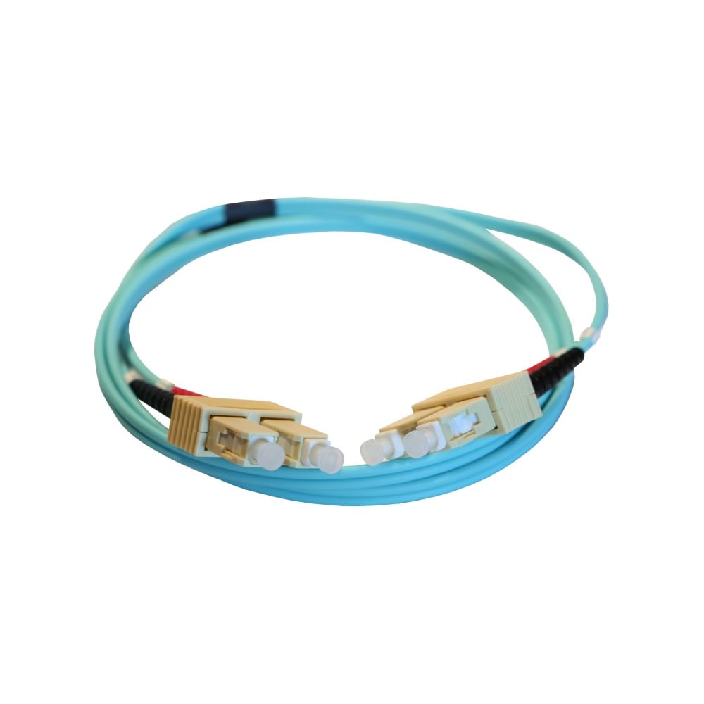 Изображение товара Шнур оптоволоконный Legrand OM3 2 м SC/SC цвет морской волны