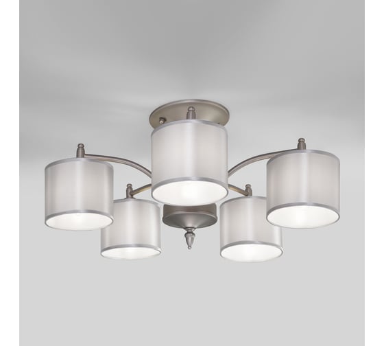 Изображение товара Подвесной светильник Eurosvet 60080 5 сатин никель 00000083142