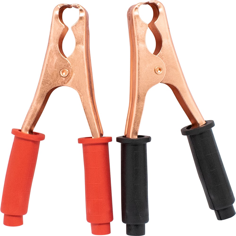 Изображение товара Зажим аккумуляторный OXION 150 мм 250 А комплект 3 шт черный и красный