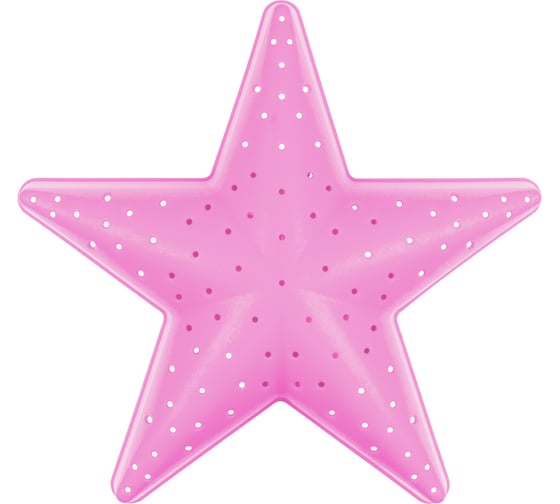Изображение товара Светильник настенный бра СПб УПП-5 Звезда розовый с лампочкой и диммером 99927724
