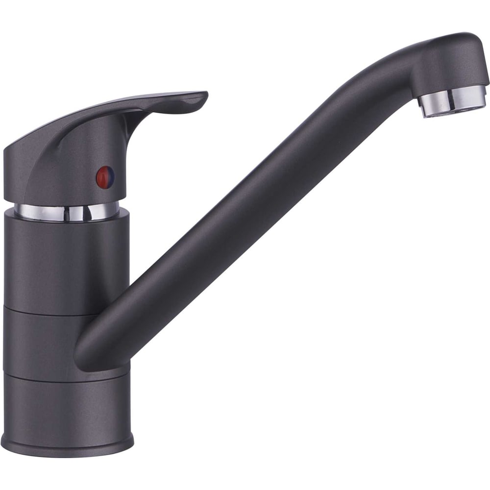 Изображение товара Смеситель для кухни PLstart однорычажный матовый с поворотным изливом