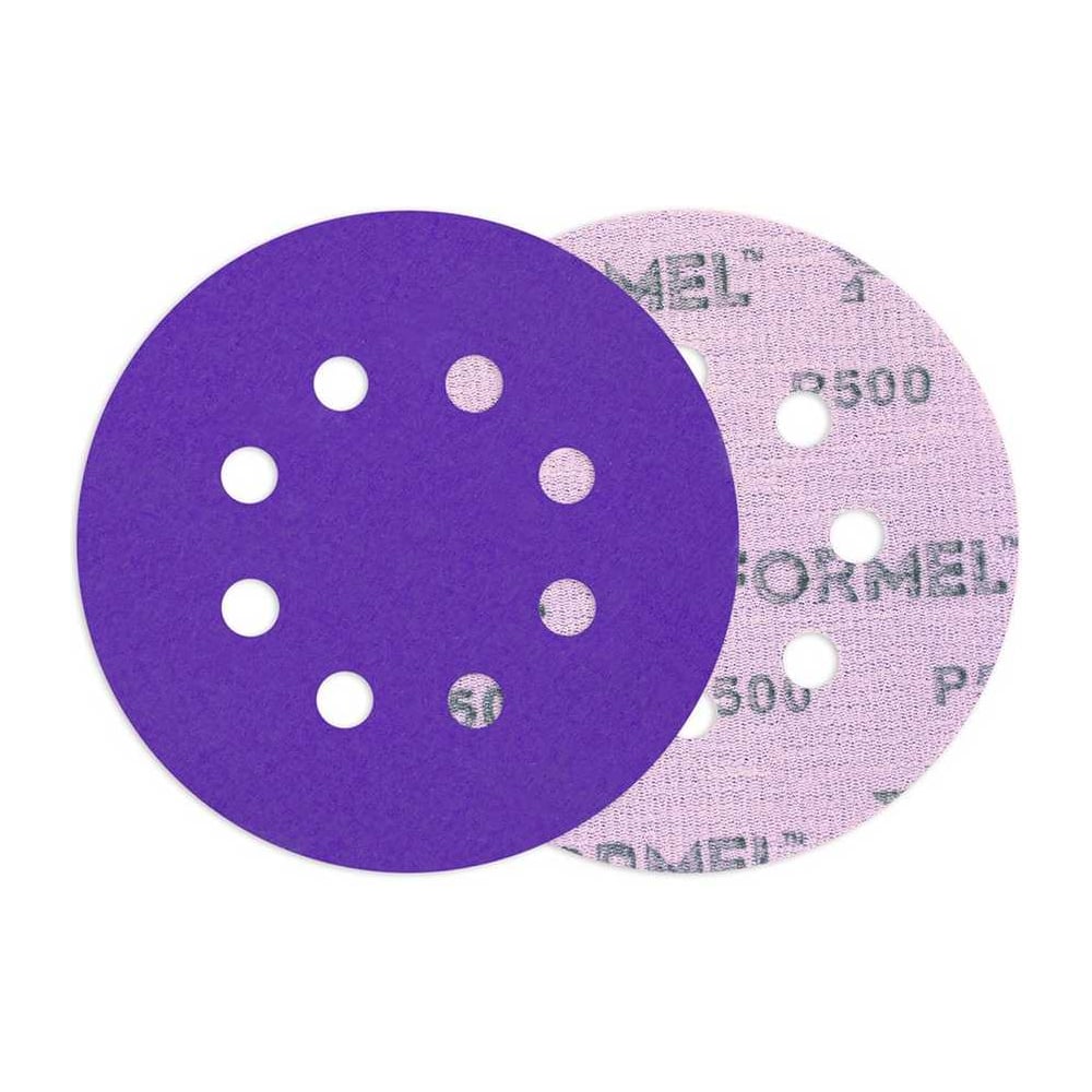 Изображение товара Диск CERAMIC PLUS FORMEL 125 мм 8 отв. Р500 упаковка 50 шт