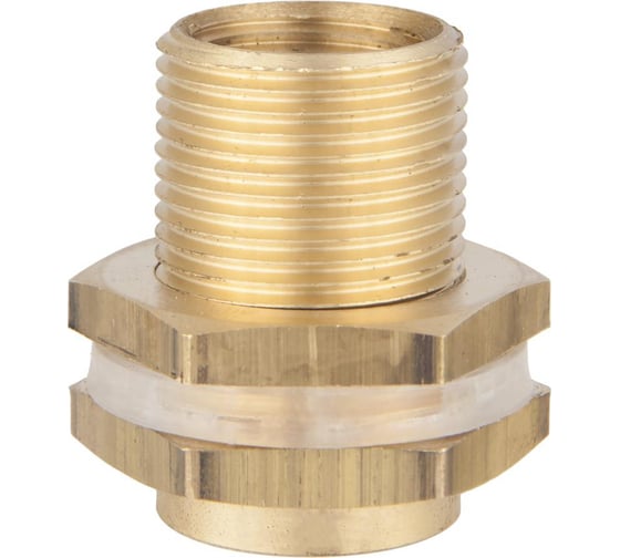 Изображение товара Переходник латунный для врезки в бочку НР 1/2" Профитт 3179874