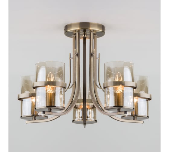 Изображение товара Подвесной светильник Eurosvet 60085 5 античная бронза a043711