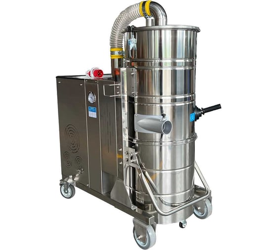 Изображение товара Трехфазный промышленный пылесос AIRBOX 380В, 5.5кВт, бак 100л IVC100/55