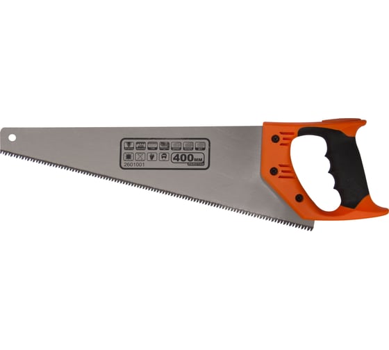 Изображение товара Универсальная ножовка по дереву Toolberg профи 400мм, двухкомпонентная ручка, 3D 90003664334