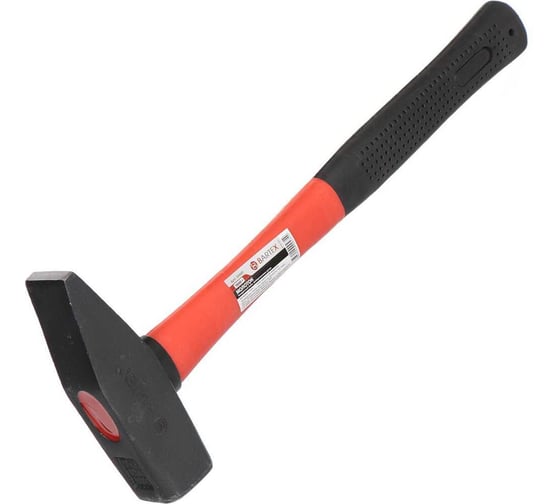Изображение товара Молоток BARTEX B0010, квадр.боек, рук фибергласовая, 1 кг, В0009/1000 329689