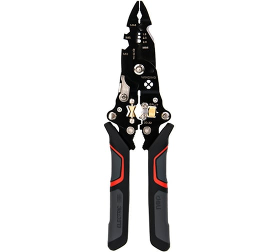 Изображение товара Профессиональные многофункциональные электромонтажные плоскогубцы складные DELI DL383014 27-в-1 209653