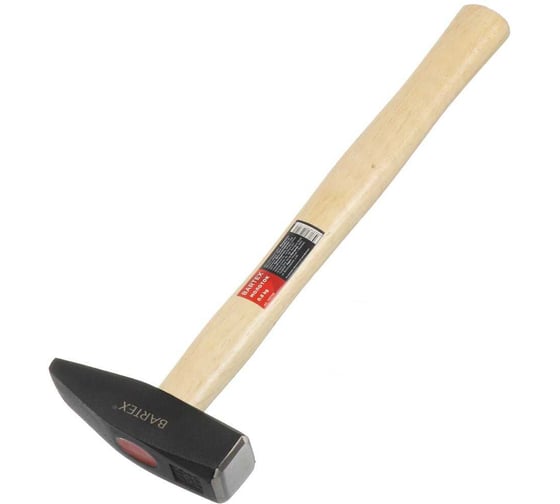 Изображение товара Молоток BARTEX B0001, квадр.боек, рук дерев, 0.8 кг 149709