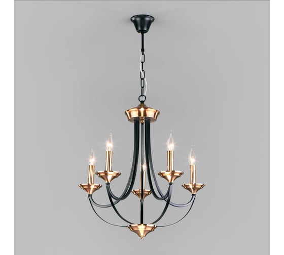 Изображение товара Подвесной светильник Eurosvet 60098 5 черный a045210