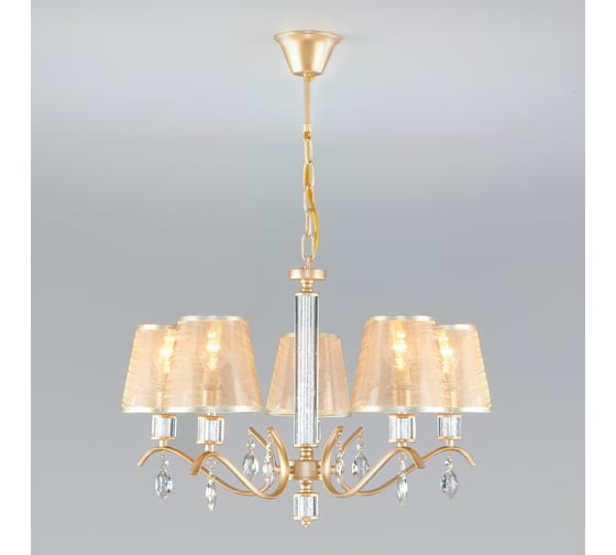 Изображение товара Подвесной светильник Eurosvet 60103 5 перламутровое золото a045230