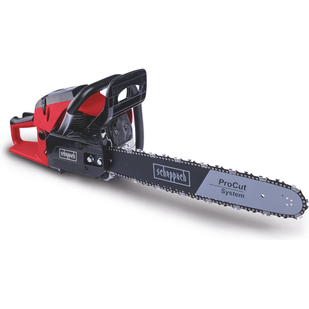 Изображение товара Бензиновая цепная пила Scheppach PCS53 53 см мощность 2.7 л.с.