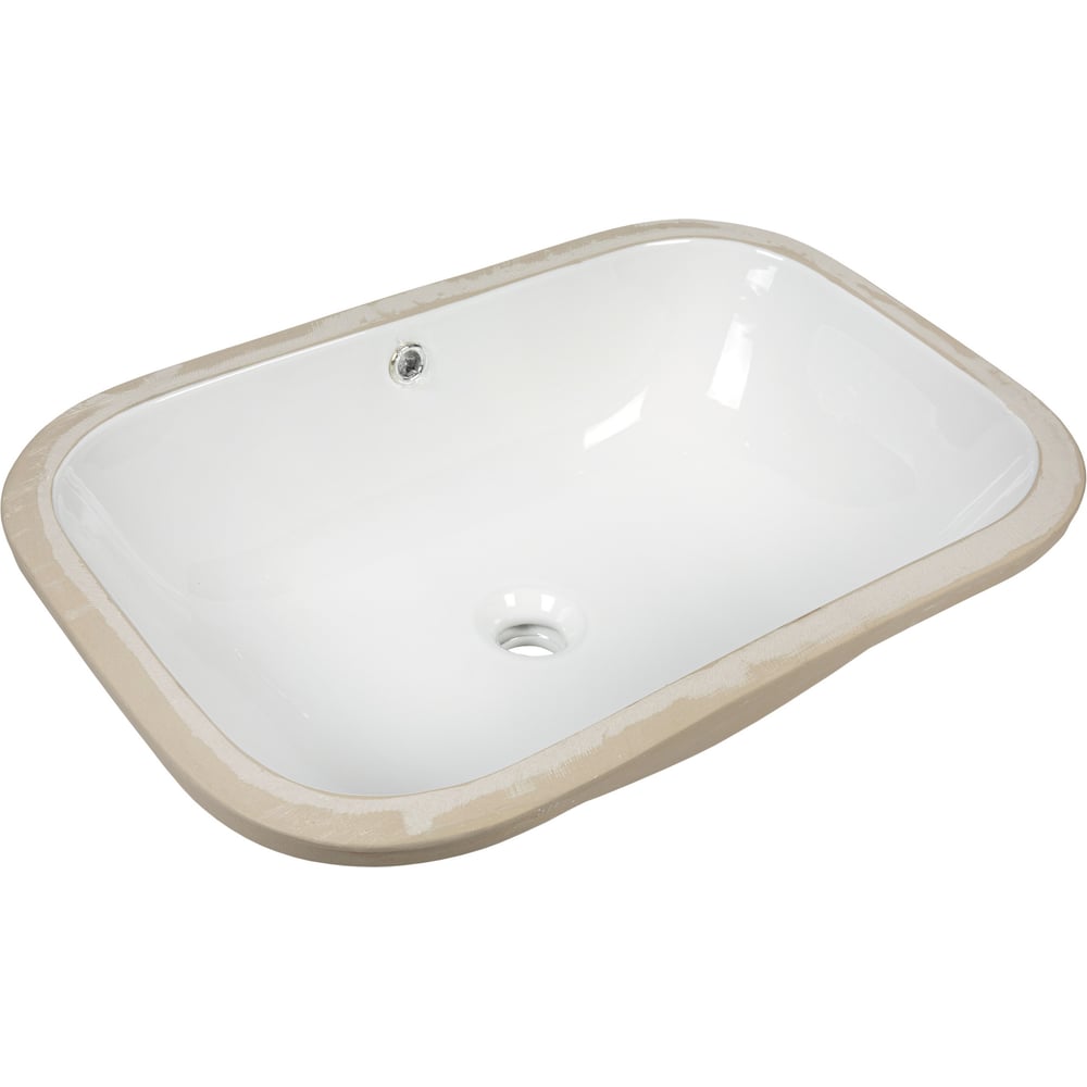 Изображение товара Раковина встраиваемая под столешницу BOND S95-600 60х40 см фарфор белая